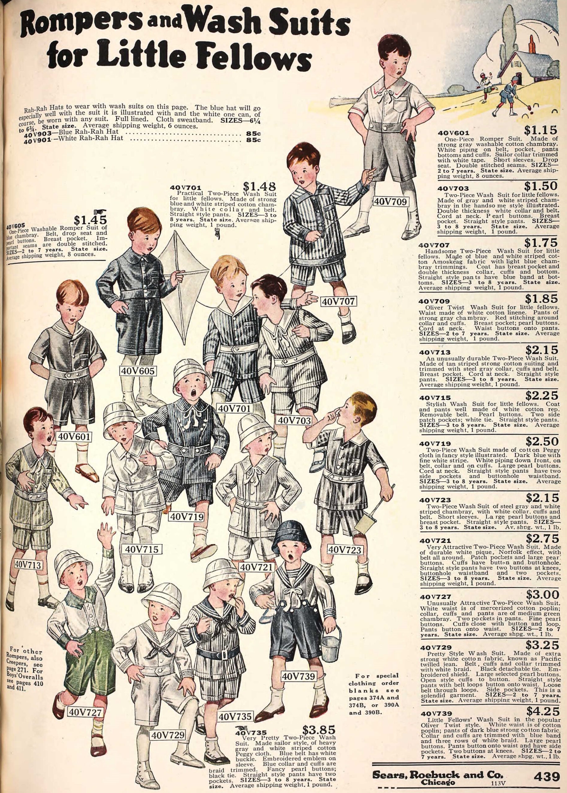 1920s boys clothing children fashion