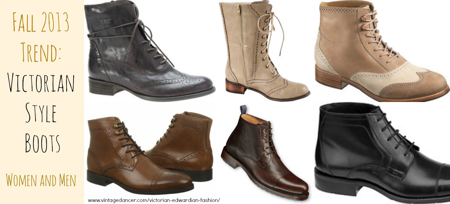 Budget Friendly Victorian Men's Boots and Shoes