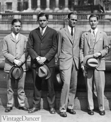 1920s Men&#8217;s Suits History, Vintage Dancer