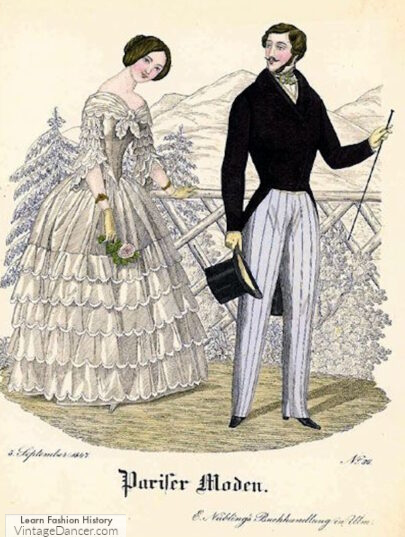 1840s Victorian Wedding Gown