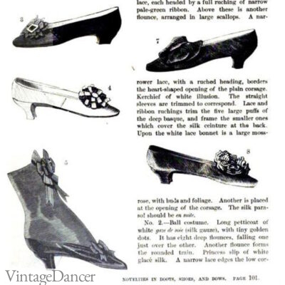 History of Victorian Boots & Shoes for Women