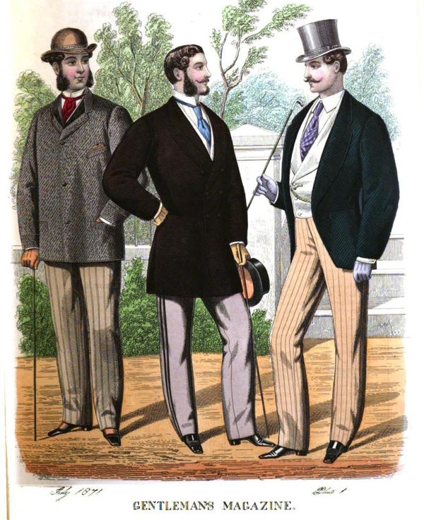 Victorian Men's Fashion History and Clothing Guide