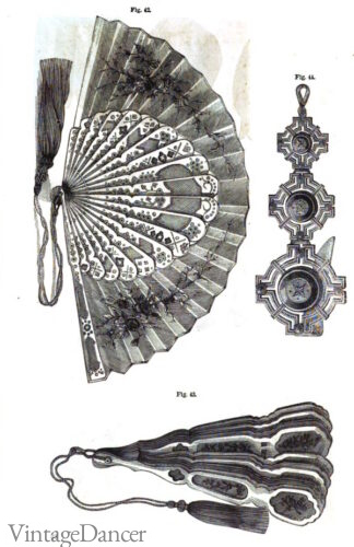1870s Victorian fan
