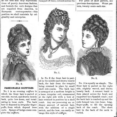 Victorian Hairstyles 1840s, 1850s ,1860s ,1870s ,1880s ,1890s