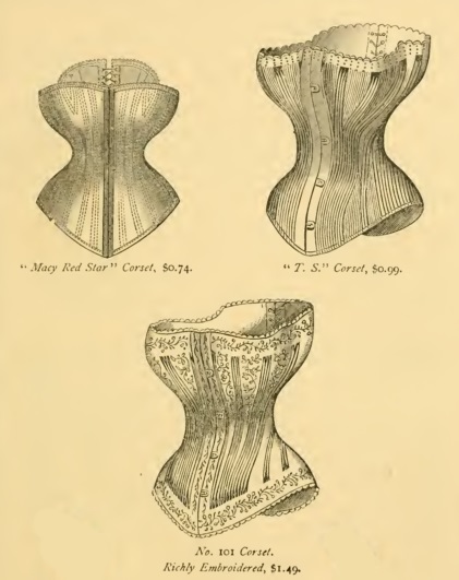 1877 Victorian corsets (Red or white)