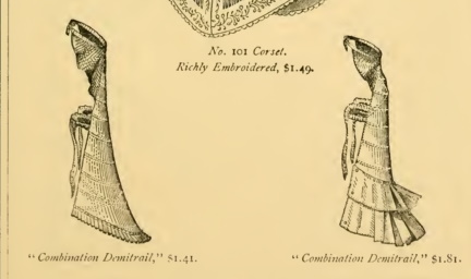 1877 Victorian bustle forms bustle era supports underwear