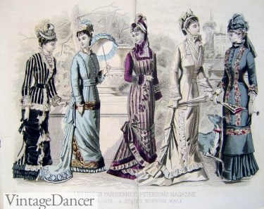 1870s curious bodice dresses