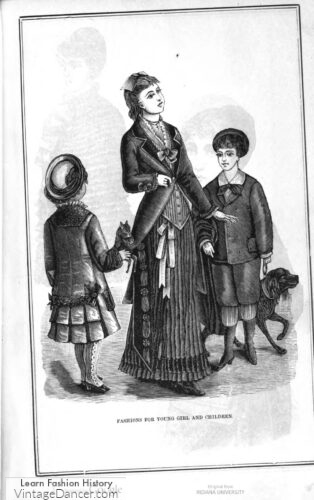 1870s kids clothing fashion