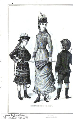 1870s children clothes
