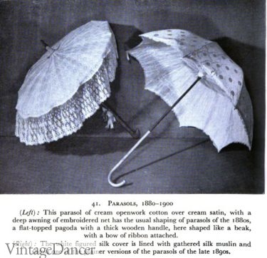 1880-1900 parasols