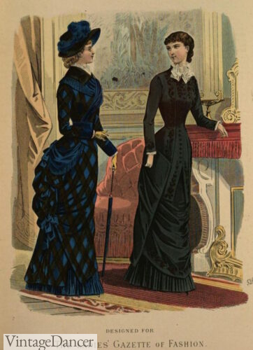 1880s fashion women dresses 1881