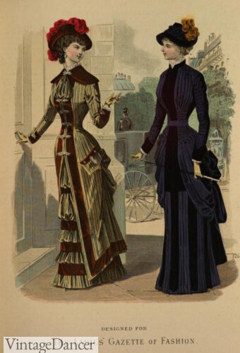 1880s fashion dresses