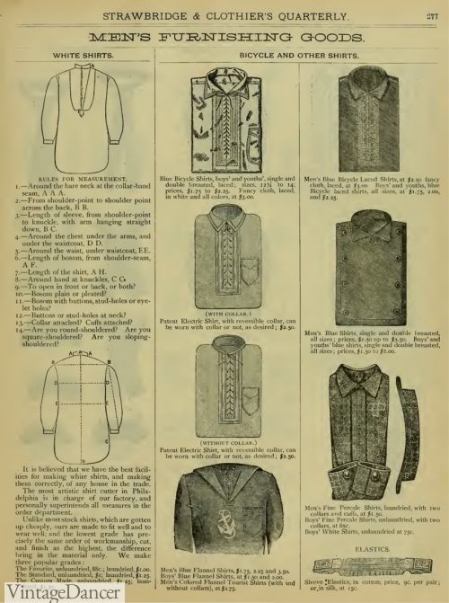 victorian dress shirts