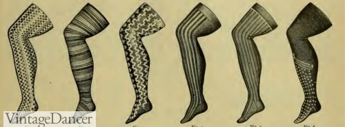 Victorian stockings, 1880s, Victorian hosiery aka women ladies tights nylons socks