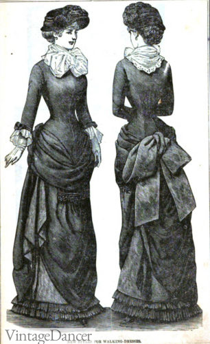 1882 handkerchief apron skirts
