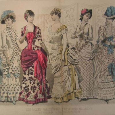 1880s Fashion Dresses, Clothing, Costumes