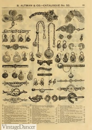 1886 Victorian jewelry