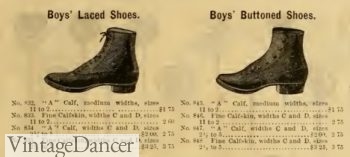 Civil War, Victorian Boots \u0026 Shoes for Kids