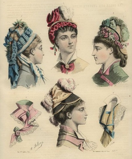 Victorian Hat History Bonnets Hats Caps 1830 1890s