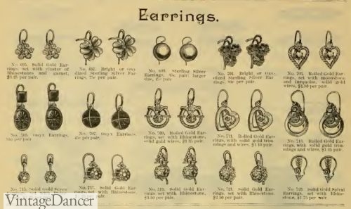 1890 Victorian Earrings