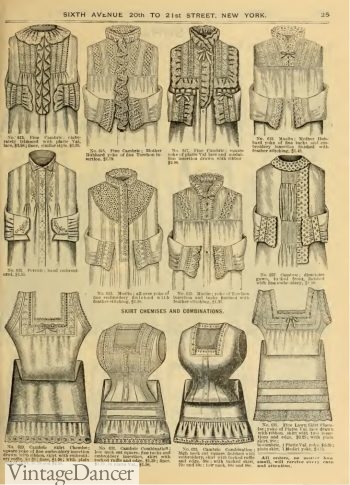 1890 Victorian Nightgowns