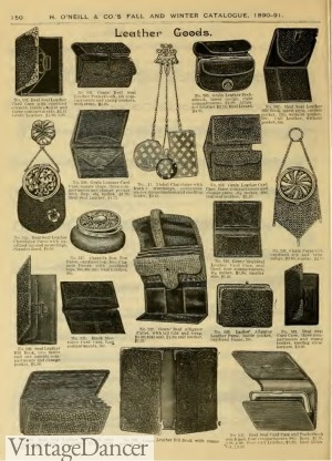 1890 Small Bags and Coin Purses