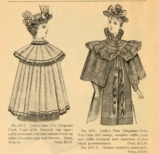 Victorian 1894 capes