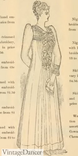 Victorian nightgown 1894