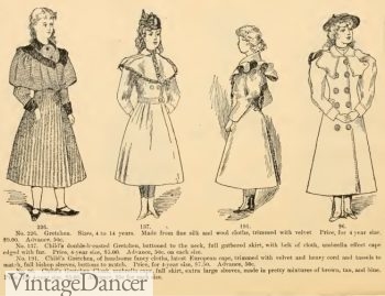 1894 girls coats