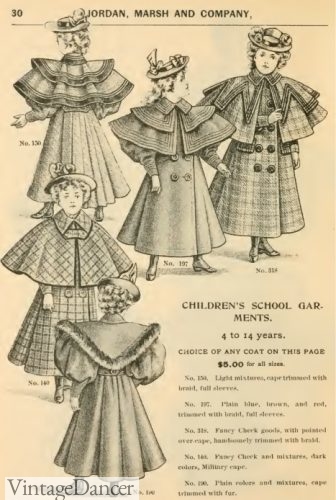 1895 children's coats and jackets