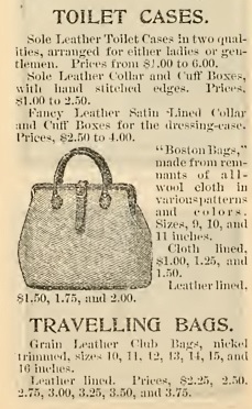 1895 leather travel bag