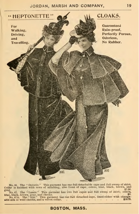 LAdies Victorian 1897 Cape Coats