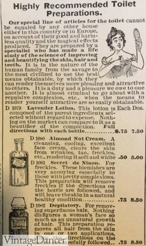 Victorian Makeup Guide & Beauty Products History
