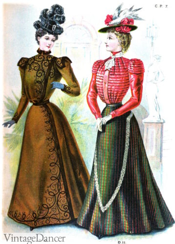 1890s fashion
