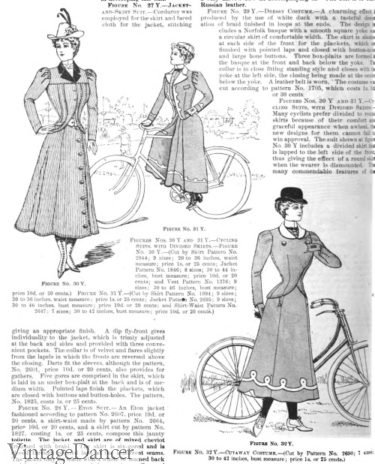 1899 bicycle outfits Edwardian era