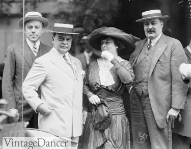 1910s big and tall men plus size suit clothing fashion fat men big men large men