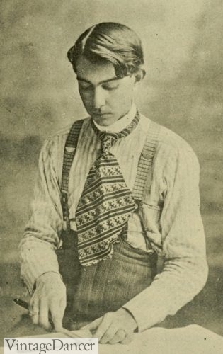 1900 necktie mens tie