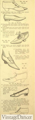 Edwardian dance shoes