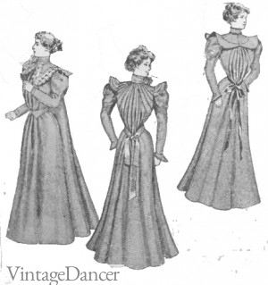 tea gown 1900
