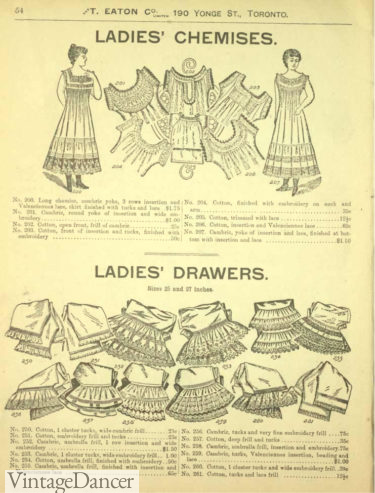 1900 Chemise and Drawers