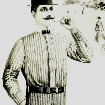 Edwardian Men’s Shirts 1900s – 1910s Styles