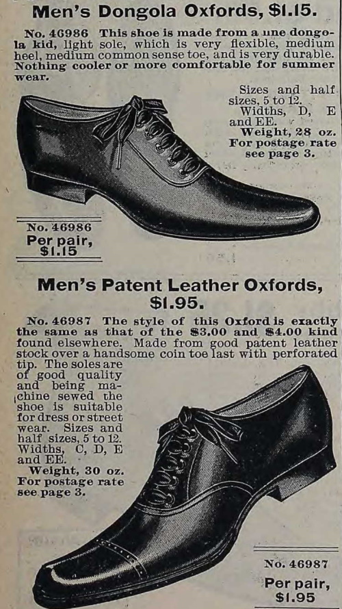 1900s1910s Men's Shoe and Boot History Edwardian Era