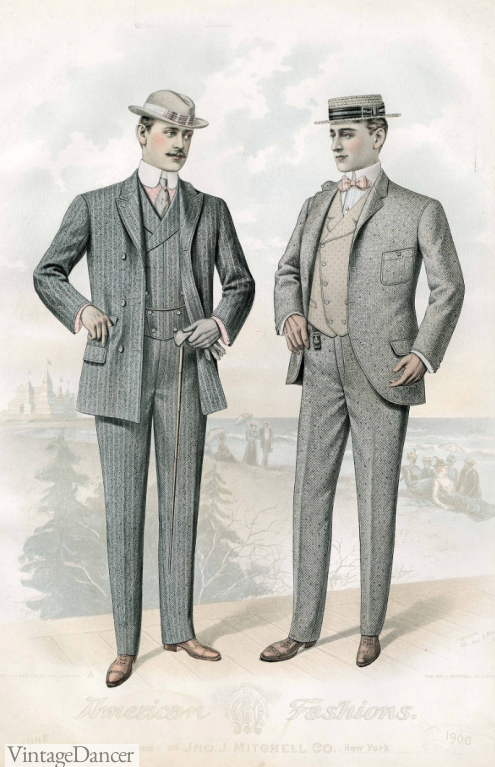 1900s Men's Suits, Frock, Cutaway History