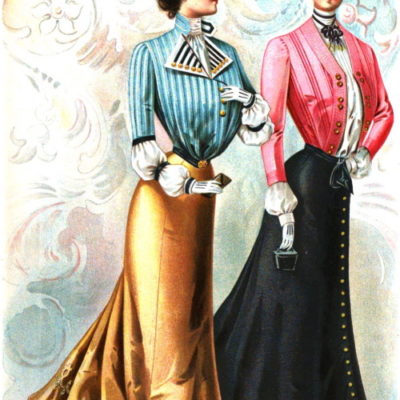 Edwardian Skirts History – 1900 – 1910s