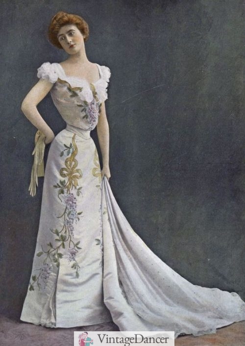 edwardian evening dress