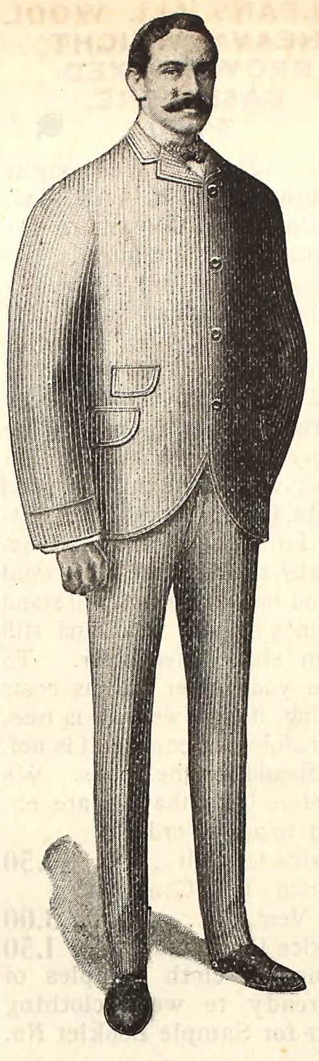 1900 Mens Black Suit Style main image 0