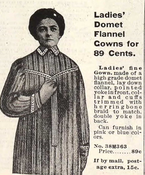 Edwardian Nightgown, Pajamas History