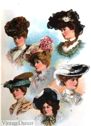 Edwardian hat 1902
