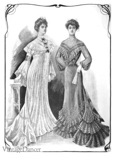 1902 tea gowns dresses afternoon 5pm