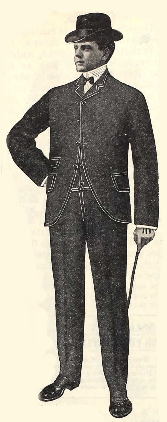 1900s Men's Suits, Frock, Cutaway History